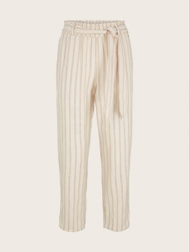 TOM TAILOR Pantaloni din material textil cu lenjerie intimă