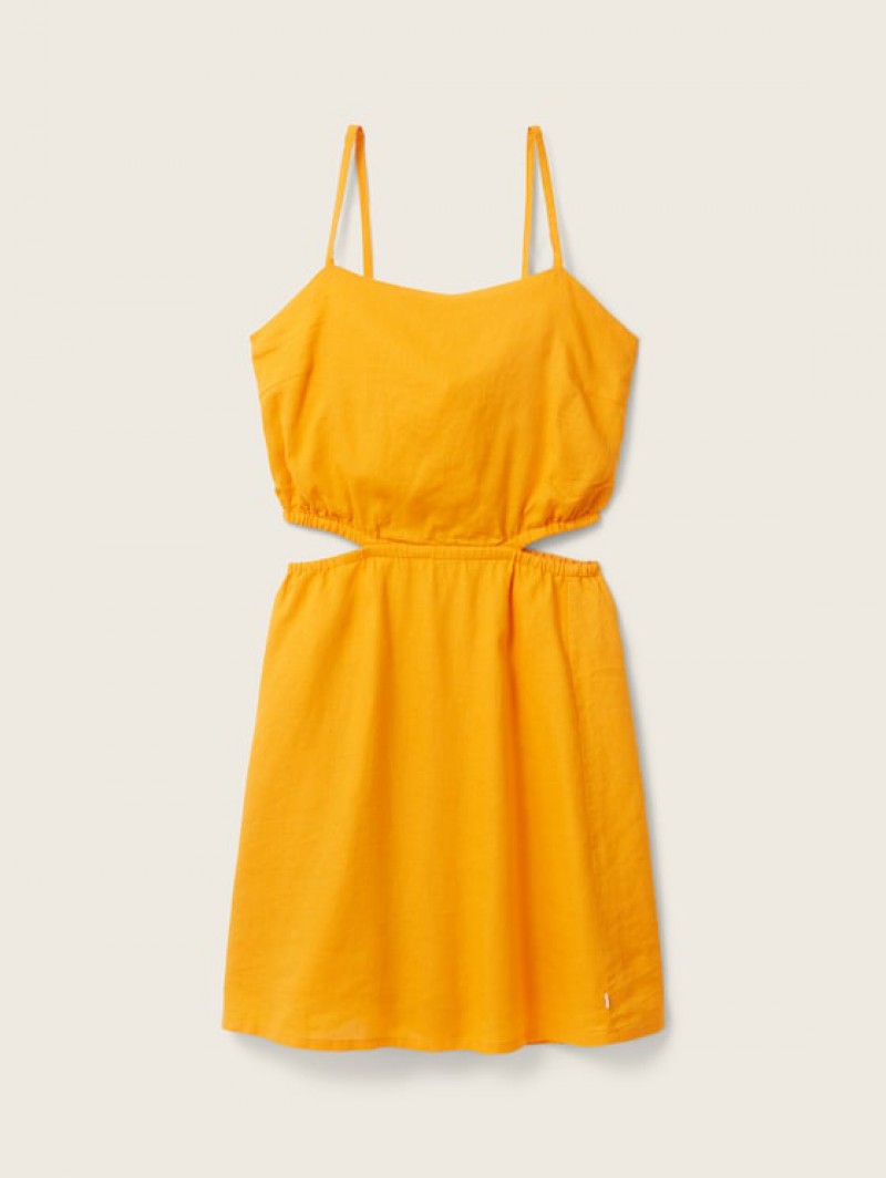 TOM TAILOR Rochie mini cu decupaje
