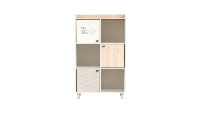 Kelebek Книжный шкаф  NATURAL 30143