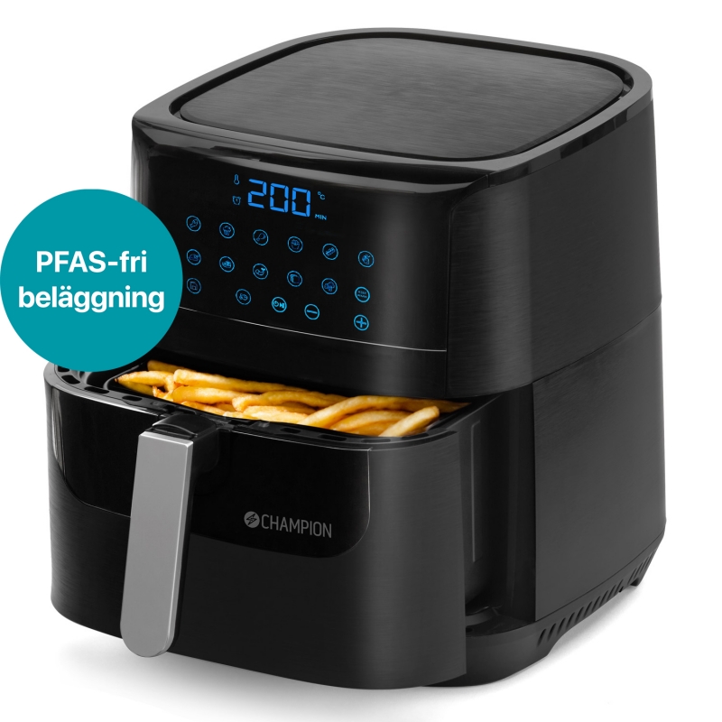 Аэрофритюрница XL 5,5 л Ceramic  1800 Вт AF600 Черная