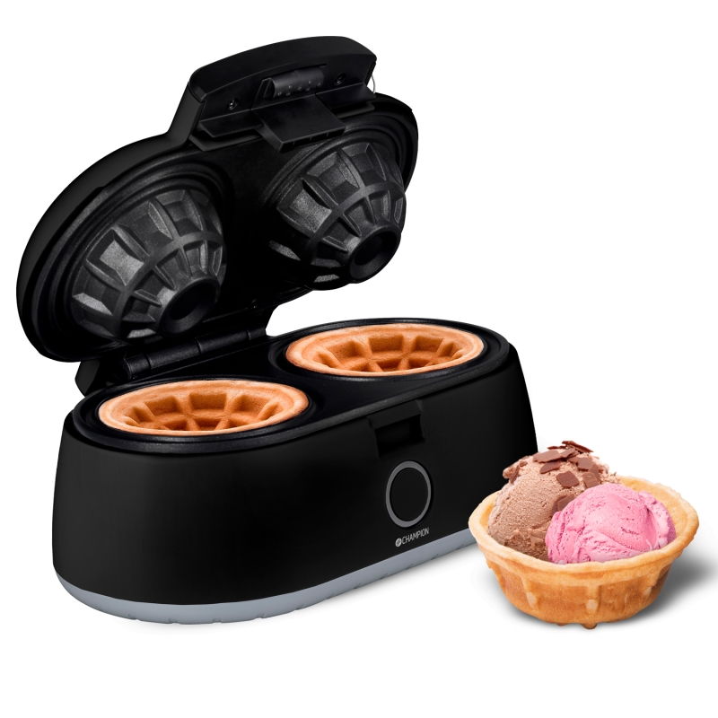 Waffle machine double 1000W VS220 Negru