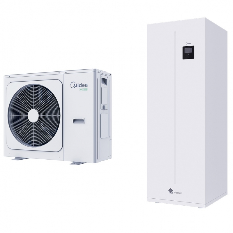 Тепловой насос M-Thermal Arctic Split MHA-V12W/D2N8-B + HBT-A160/240CD30GN8-B