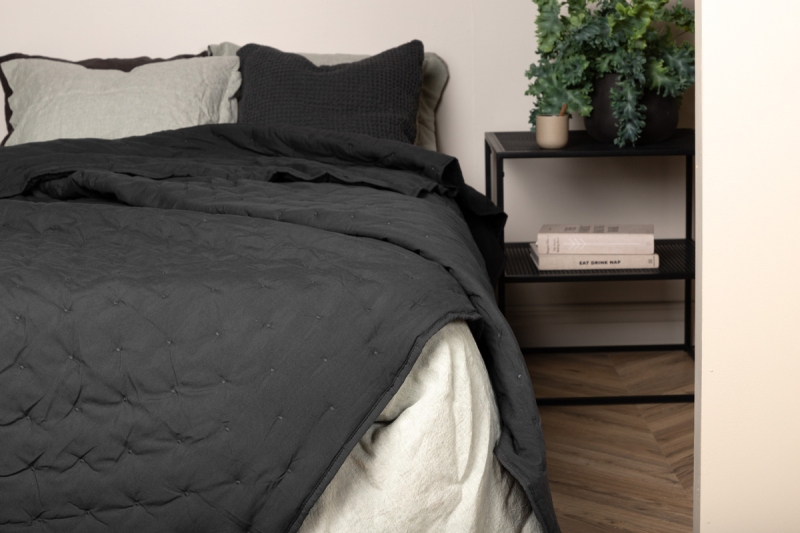 VENTURE HOME Покрывало Sally 180 x 260 см, Антрацит