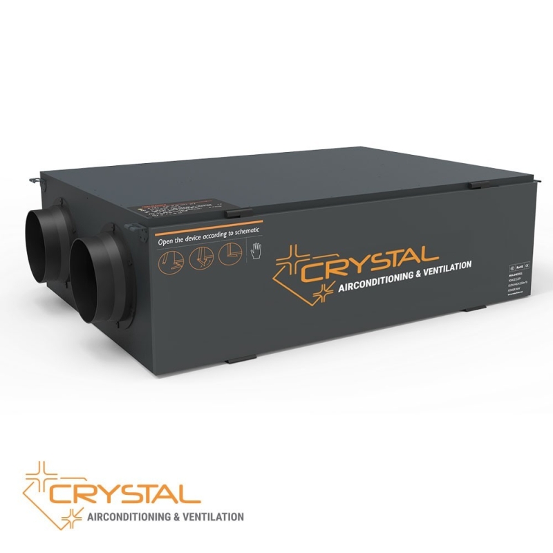 Crystal Рекуператор с японским теплообменником Crystal ECO 350
